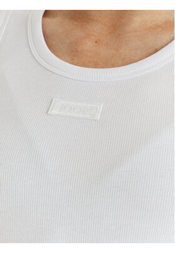 JOOP! Sukienka codzienna Tildy 30100627 Biały Regular Fit. Okazja: na co dzień. Kolor: biały. Materiał: bawełna. Typ sukienki: proste. Styl: casual