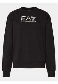 EA7 Emporio Armani Dres 3DTV55 TJTXZ 1200 Czarny Regular Fit. Kolor: czarny. Materiał: bawełna #5