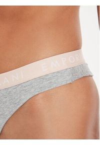 Emporio Armani Underwear Komplet 2 par fig brazylijskich 163337 4F227 00948 Szary. Kolor: szary. Materiał: bawełna