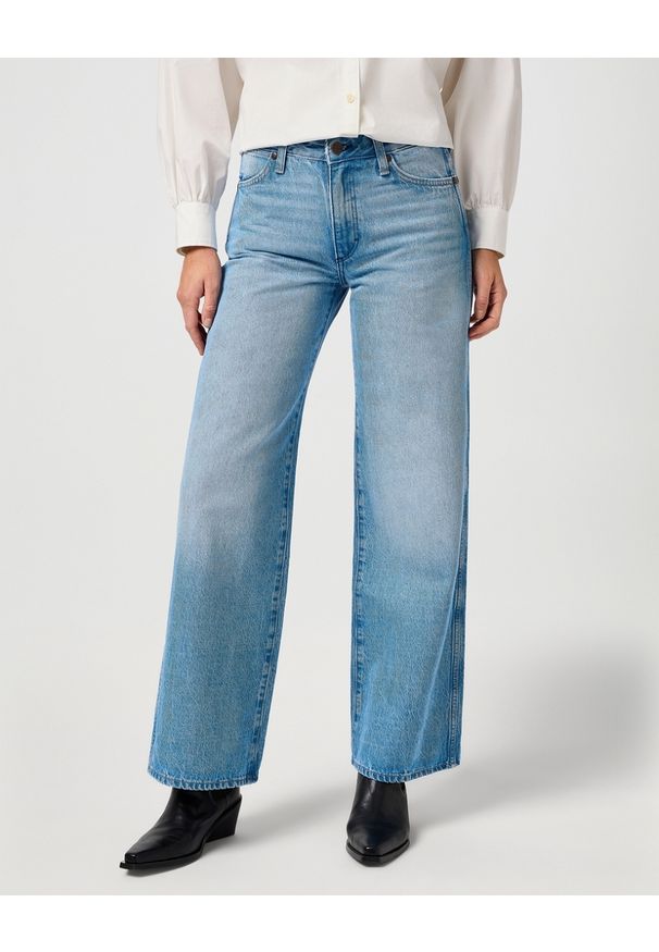 Wrangler - DAMSKIE SPODNIE WRANGLER WORLD WIDE ROCKY WASH 112363612