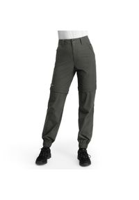 SIROKO - Damskie spodnie trekkingowe z odpinanymi nogawkami Siroko Mistral Black. Kolor: czarny. Długość: długie. Sport: turystyka piesza #1