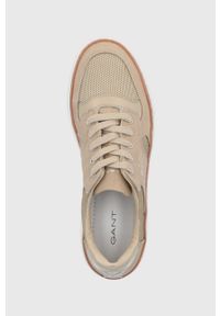 GANT - Gant Buty Mc Julien kolor beżowy. Nosek buta: okrągły. Zapięcie: sznurówki. Kolor: beżowy. Materiał: guma #5