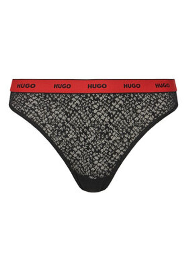 Hugo - HUGO Komplet 3 par fig klasycznych 50535254 Czarny. Kolor: czarny. Materiał: syntetyk
