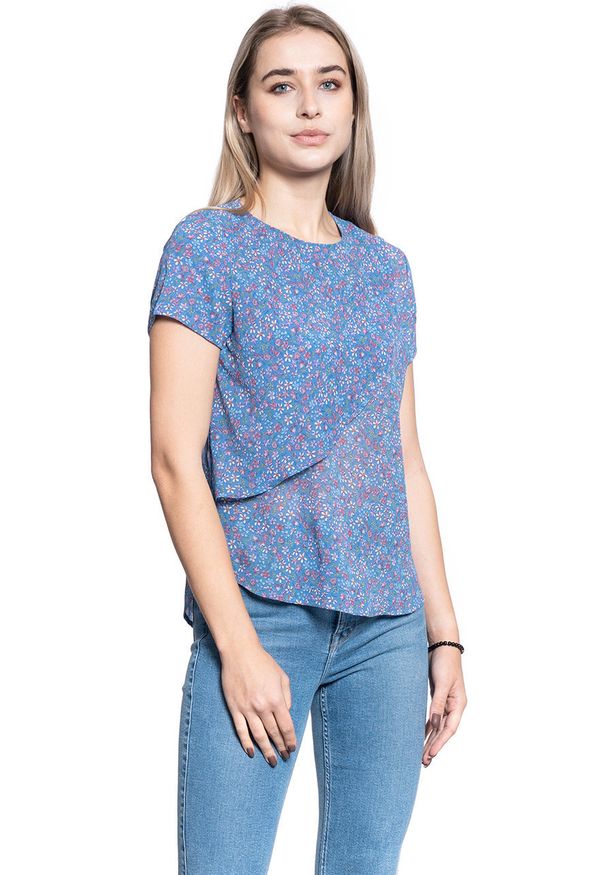 Mustang - KOSZULKA DAMSKA MUSTANG ELSA AOP BLOUSE 1009454 11756