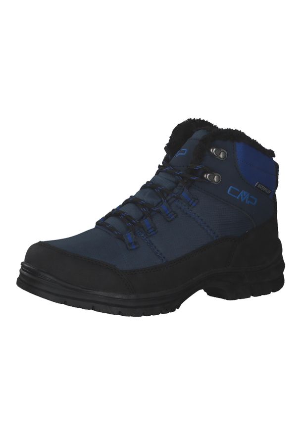 Śniegowce dziecięce CMP ANNUUK. Kolor: czarny, niebieski, wielokolorowy. Sport: turystyka piesza