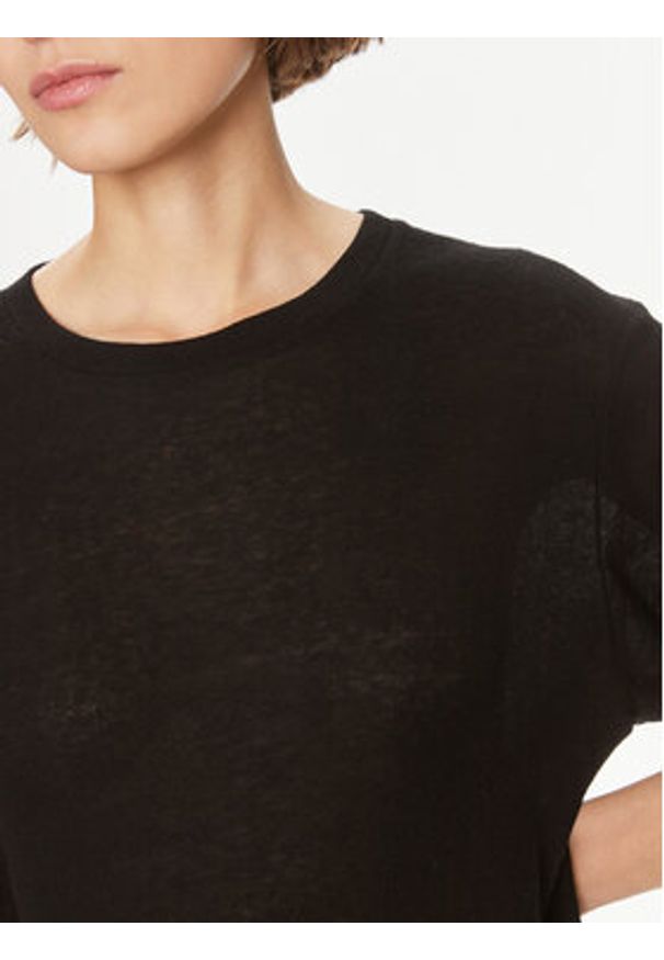 Day Birger et Mikkelsen - DAY BIRGER ÉT MIKKELSEN T-Shirt Parry 100422 Czarny Relaxed Fit. Kolor: czarny. Materiał: bawełna