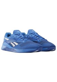 Buty do chodzenia męskie Reebok Nano X4. Kolor: niebieski. Materiał: materiał, syntetyk. Szerokość cholewki: normalna. Sport: turystyka piesza