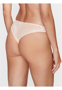 Emporio Armani Underwear Figi brazylijskie 162948 3F204 03050 Beżowy. Kolor: beżowy. Materiał: syntetyk