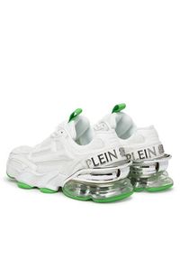 Plein Sport Sneakersy Thunderbeast // GEN.X.05 SAES USC0750 STE003N Biały. Kolor: biały. Materiał: materiał