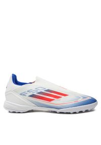 Adidas - adidas Buty do piłki nożnej F50 League Ll Tf IF1339 Biały. Kolor: biały. Materiał: skóra