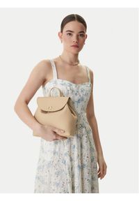 Coccinelle Plecak TOA Coccinellenikla E5 TOA 54 01 01 Beżowy. Kolor: beżowy. Materiał: skóra #1