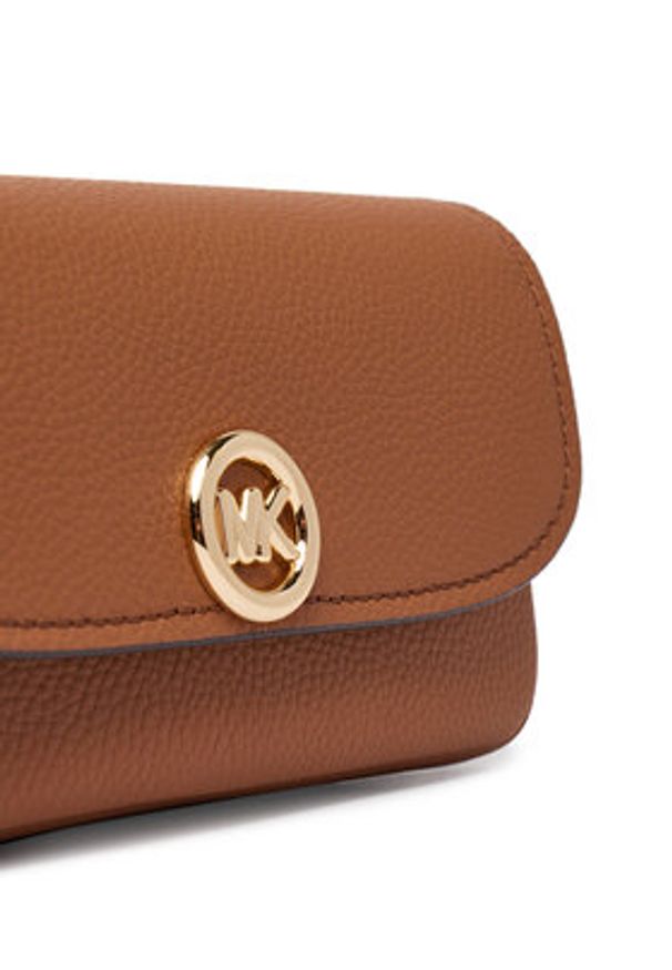 MICHAEL Michael Kors Torebka Nolita 32S6GY5C5L Brązowy. Kolor: brązowy. Materiał: skórzane