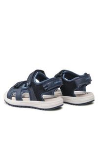 Geox Sandały J Sandal Alben Boy J35AVA01522C0700 S Granatowy. Kolor: niebieski #3