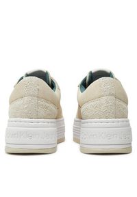 Calvin Klein Jeans Sneakersy Bold Platf Laceup Low Mg Suede YW0YW01575 Beżowy. Kolor: beżowy. Materiał: zamsz, skóra #7