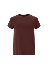 ENDURANCE - Damski jersey Athlecia Almi. Kolor: czerwony, wielokolorowy, brązowy, pomarańczowy. Materiał: jersey. Sport: bieganie, fitness #1