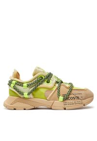 Lacoste Sneakersy L003 Active Rwy 224 1 Sma 748SMA0051AOI Żółty. Kolor: żółty. Materiał: materiał #1