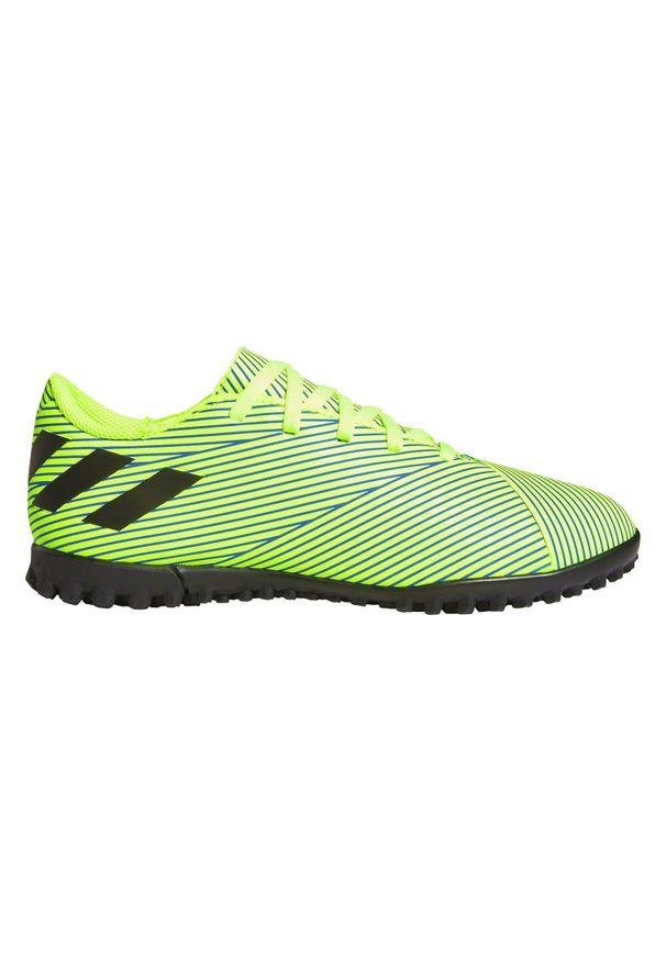 Adidas - Buty piłkarskie dla dzieci turfy adidas Nemeziz 19.4 TF FV3314. Materiał: materiał, guma, syntetyk. Szerokość cholewki: normalna. Sport: piłka nożna