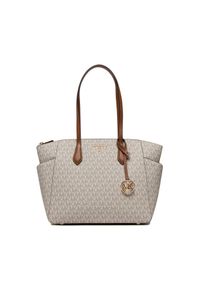 MICHAEL Michael Kors Torebka Marilyn 30S2G6AT2B Beżowy. Kolor: beżowy. Materiał: skórzane