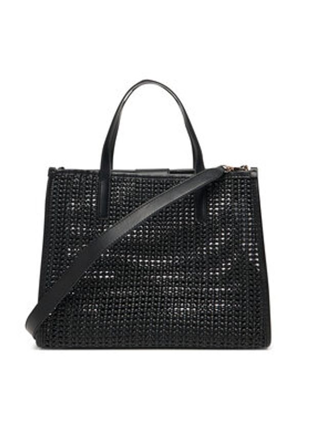 Guess Torebka Brigitta HWWZ72 06230 Czarny. Kolor: czarny. Materiał: skórzane