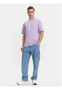 Karl Kani T-Shirt PD00005364 Fioletowy Relaxed Fit. Kolor: fioletowy. Materiał: bawełna #4