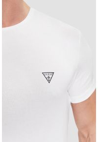 Guess - GUESS Zestaw białych męskich koszulek Caleb Hero 2PACK, Rozmiar XXL. Kolor: biały #7