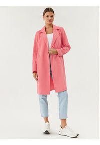 Vero Moda Trencz Billie Daisy 10281638 Różowy Regular Fit. Kolor: różowy. Materiał: syntetyk #5