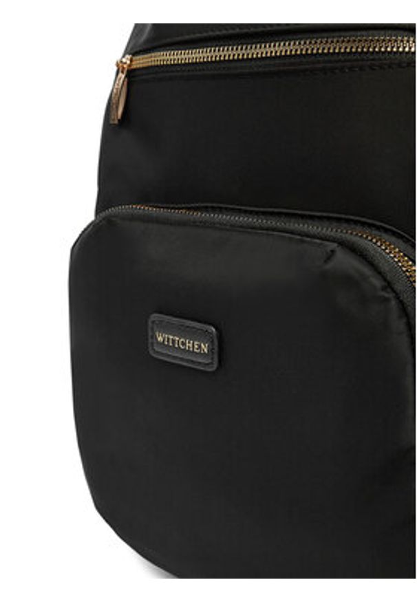 Wittchen - WITTCHEN Plecak 99-4Y-102-1 Czarny. Kolor: czarny. Materiał: materiał