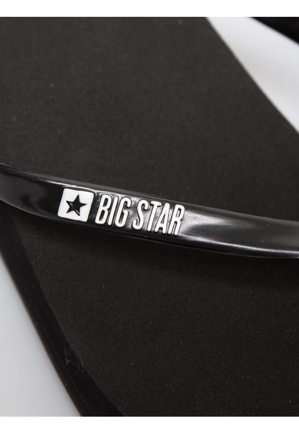 Big-Star - Japonki damskie na platformie czarne RR274A549 906. Okazja: na plażę, na co dzień. Kolor: czarny. Sezon: lato. Obcas: na platformie. Styl: elegancki, klasyczny, sportowy, casual, wakacyjny