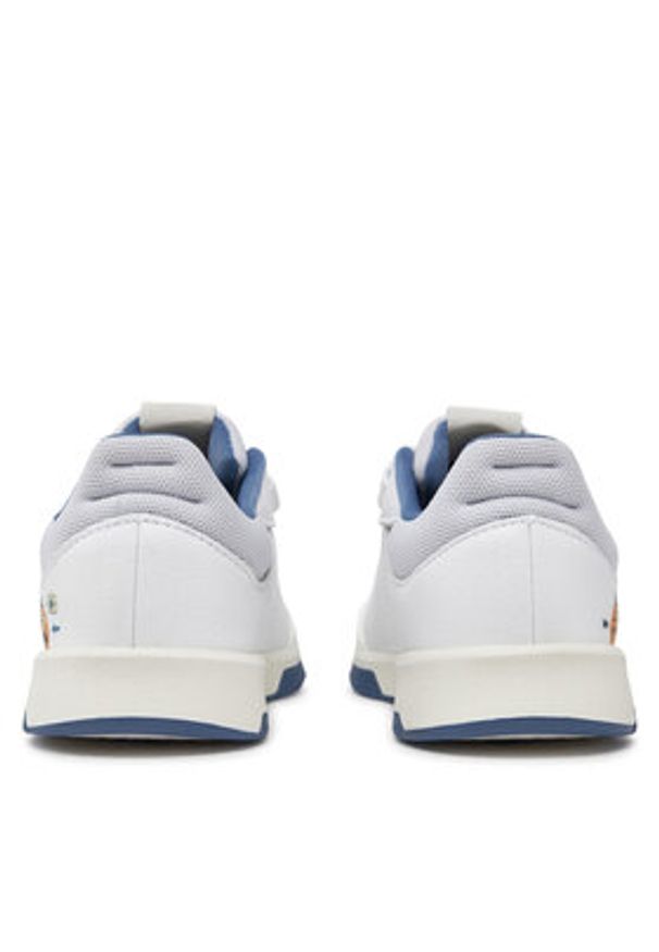 Adidas - adidas Sneakersy Disney Mickey Mouse Tensaur IH1193 Biały. Kolor: biały. Materiał: skóra. Wzór: motyw z bajki