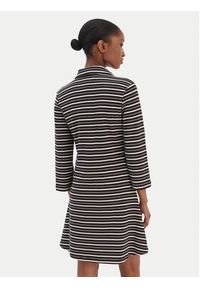 TOMMY HILFIGER - Tommy Hilfiger Sukienka codzienna Modern Cody WW0WW47868 Czarny Regular Fit. Okazja: na co dzień. Kolor: czarny. Materiał: bawełna. Typ sukienki: proste. Styl: casual #2