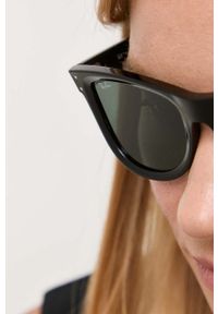 Ray-Ban okulary przeciwsłoneczne WAYFARER REVERSE kolor czarny. Kolor: czarny #2