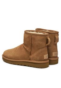 Ugg Śniegowce W Classic Mini II 1016222 Brązowy. Kolor: brązowy. Materiał: skóra #3