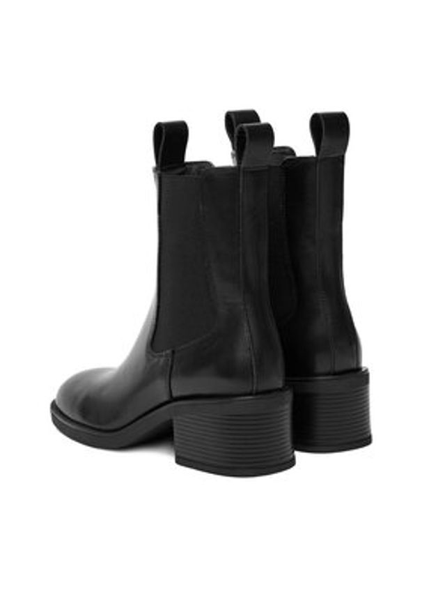 Gino Rossi Botki CEO- CLOE-KAS4768 Czarny. Kolor: czarny. Materiał: skóra