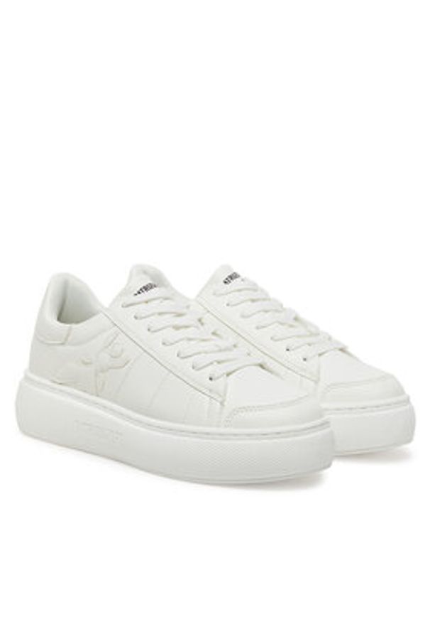 Patrizia Pepe Sneakersy 8Z0047/E028-W101 Biały. Kolor: biały. Materiał: skóra