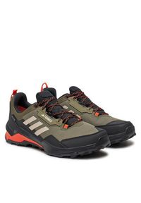 Adidas - adidas Trekkingi Terrex AX4 GORE-TEX IG6579 Zielony. Kolor: zielony. Materiał: materiał, mesh. Technologia: Gore-Tex. Model: Adidas Terrex. Sport: turystyka piesza #3
