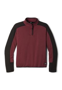 MOUNTAIN HARDWEAR - Damski sweter z golfem Mountain Hardwear Camplife. Typ kołnierza: golf. Kolor: czerwony. Sport: golf #1