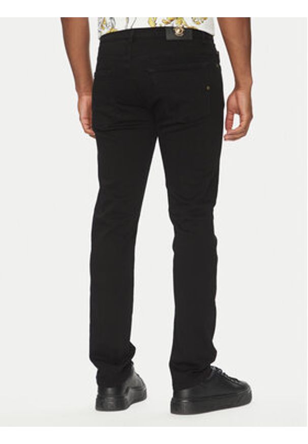 Versace Jeans Couture Jeansy 78GAB5S0 Czarny Slim Fit. Kolor: czarny