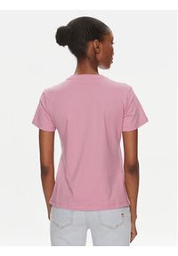 Pinko T-Shirt Quentin 100535 A1R7 Różowy Regular Fit. Kolor: różowy. Materiał: bawełna #4
