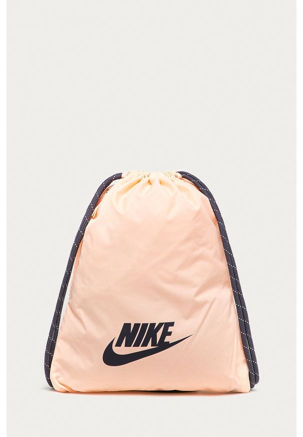 Nike Sportswear - Plecak. Kolor: różowy. Wzór: nadruk