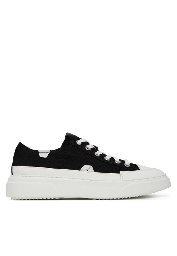 Inuikii Trampki Camvas Lex Low 50102-548 Czarny. Kolor: czarny. Materiał: materiał