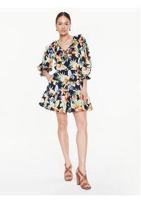 Lauren Ralph Lauren Sukienka codzienna 250889366001 Kolorowy Regular Fit. Okazja: na co dzień. Materiał: bawełna. Wzór: kolorowy. Typ sukienki: proste. Styl: casual #4