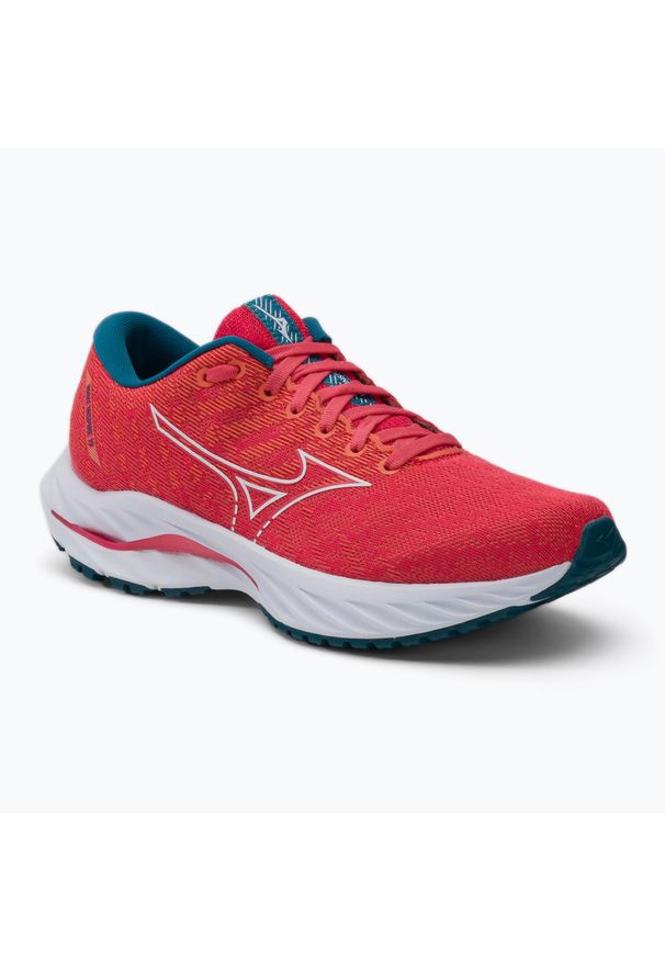 Buty do biegania damskie Mizuno Wave Inspire 19. Kolor: czerwony. Model: Mizuno Wave