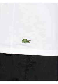 Lacoste Komplet 3 t-shirtów TH3374 Biały Slim Fit. Kolor: biały. Materiał: bawełna #6