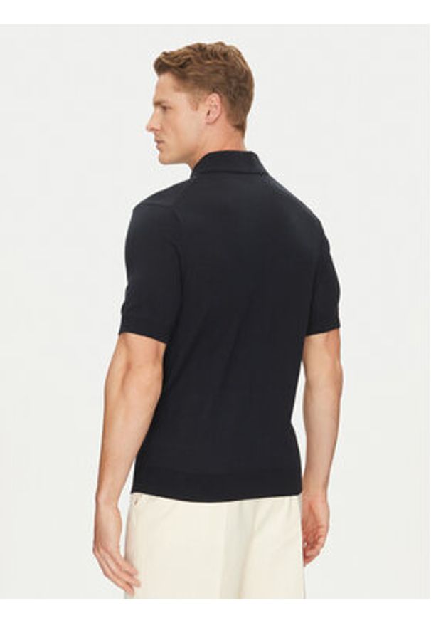 Marciano Guess Sweter 5GHR01 5860Z Granatowy Regular Fit. Kolor: niebieski. Materiał: kaszmir