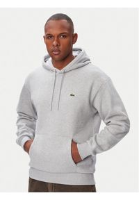 Lacoste Bluza SH8863 Szary jasny Relaxed Fit. Kolor: szary. Materiał: bawełna #1