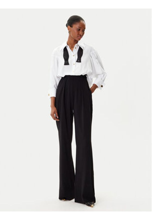 Elisabetta Franchi Kombinezon TU-056-56E2-V780 Biały Regular Fit. Kolor: biały. Materiał: bawełna