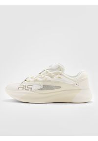 4f - 4F Buty lifestyle sneakersy RL9 LUX skórzane uniseks 4F x Robert Lewandowski - białe 42. Kolor: biały. Materiał: skóra. Szerokość cholewki: normalna. Sport: turystyka piesza