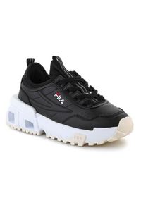 Buty do chodzenia damskie Fila UPGR8 Wmn. Zapięcie: sznurówki. Kolor: czarny, biały, wielokolorowy. Materiał: materiał, syntetyk. Szerokość cholewki: normalna. Sport: turystyka piesza