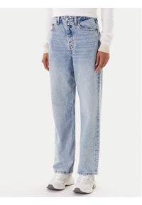 Tommy Jeans Jeansy Layla DW0DW20498 Niebieski Straight Fit. Kolor: niebieski #1