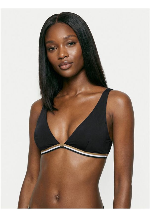 BOSS Góra od bikini 50556649 Czarny. Kolor: czarny. Materiał: syntetyk